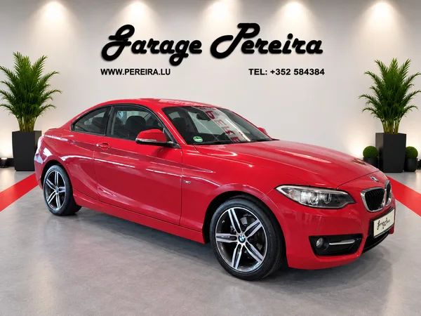 BMW 218 i SPORTLINE COUPE AUTO LED NAVI 1 HAND - Photo 1
