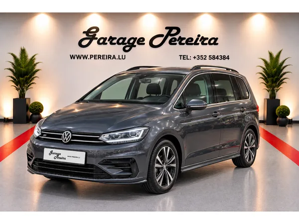 Volkswagen Touran NEW MODEL 2.0 TDI 150 DSG R-LINE 7 SITZE IQ LIGHT NAVI - Photo 2