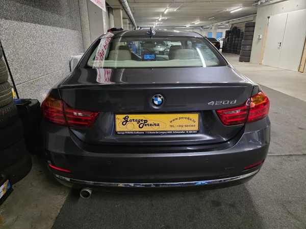 BMW 420 D LUXURY LINE HEAD UP AUTO CUIR NAVI - Photo 2