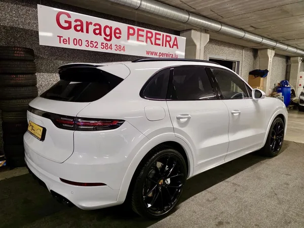 Porsche Cayenne 4.0 TURBO PSCB SPORT DESIGN CARBON APPROVED Hinterradlenkung Roues Directionnels arrière - Photo 2