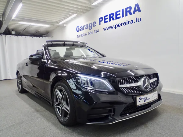 Mercedes-Benz C 220 D CABRIO FACELIFT AMG LINE VIRTUAL COCKPIT CUIR NAVI 1 HAND - Photo 1