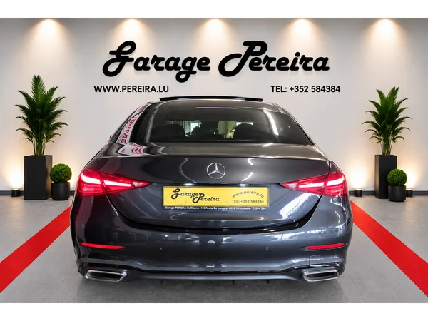 Mercedes-Benz C 180 AMG LINE PANO CUIR NAVI 1 HAND comme neuve - Photo 3