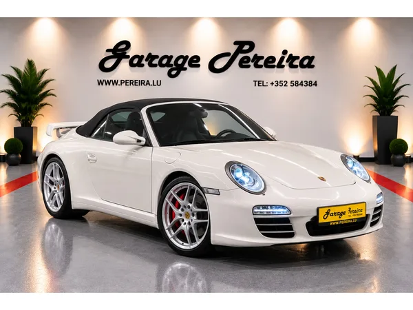 Porsche 997 997 phase 2 Carrera 4S Cabriolet Cuir Gps Carnet complet - Photo 3
