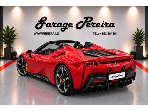 Ferrari SF90 Spider REPRISES POSSIBLE ... INZAHLUNGEN MÖGLICH Full options Great best comfort seats 1 HAND - Photo 2