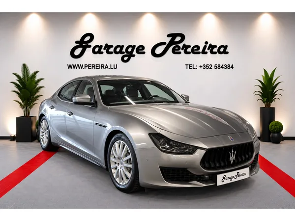 Maserati Ghibli 3.0 V6 SQ4 FACELIFT CUIR NAVI 430CV/PS - Photo 1