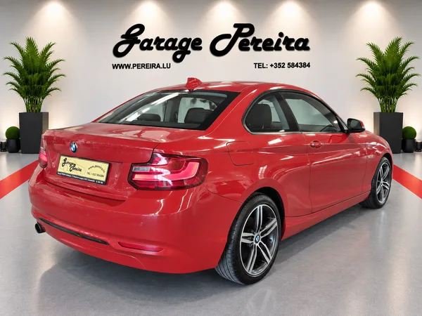 BMW 218 i SPORTLINE COUPE AUTO LED NAVI 1 HAND - Photo 3