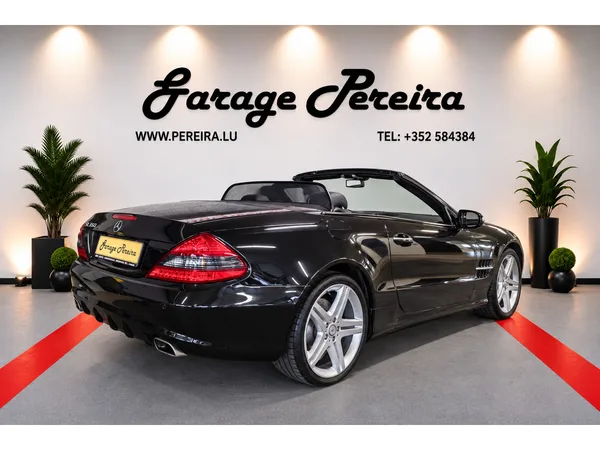 Mercedes-Benz SL 350 ROADSTER FACELIFT AIRSCRAF CUIR XENON EUROPA 1 HAND - Photo 2