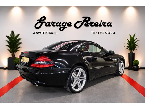 Mercedes-Benz SL 350 ROADSTER FACELIFT AIRSCRAF CUIR XENON EUROPA 1 HAND - Photo 2