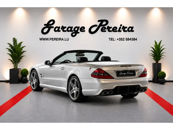 Mercedes-Benz SL 63 AMG ROADSTER V8 CARBON AIRSCARF CUIR NAVI - Photo 3