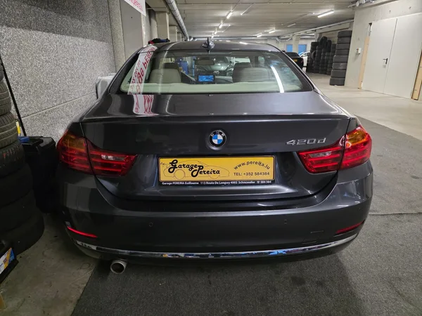 BMW 420 D LUXURY LINE HEAD UP AUTO CUIR NAVI - Photo 2