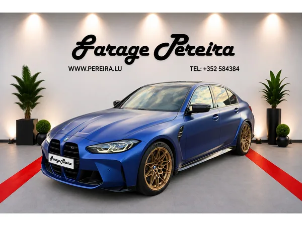 BMW M3 3.0 DKG COMPETITION EUROPA CARBON HARMAN KARDON HEAD UP CUIR NAVI - Photo 2