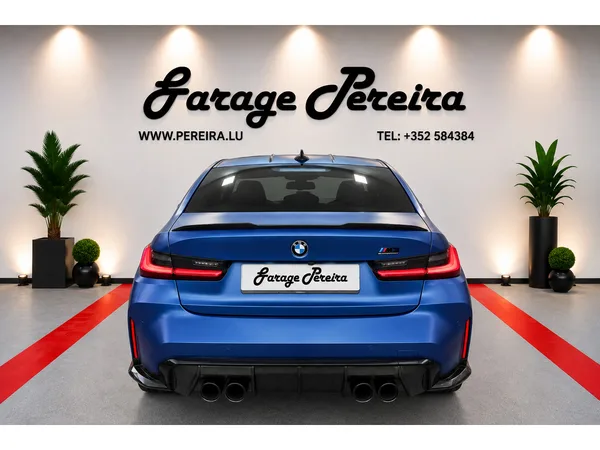 BMW M3 3.0 DKG COMPETITION EUROPA CARBON HARMAN KARDON HEAD UP CUIR NAVI - Photo 3