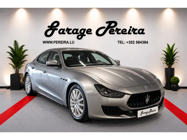 Maserati Ghibli 3.0 V6 SQ4 FACELIFT CUIR NAVI 430CV/PS - Photo 1
