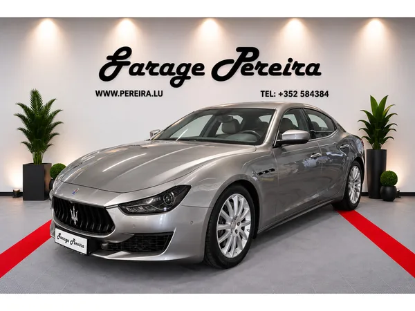 Maserati Ghibli 3.0 V6 SQ4 FACELIFT CUIR NAVI 430CV/PS - Photo 2