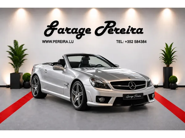 Mercedes-Benz SL 63 AMG ROADSTER V8 CARBON AIRSCARF CUIR NAVI - Photo 1