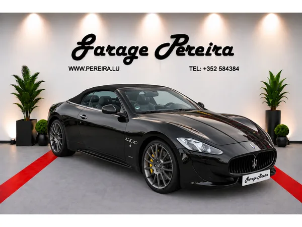 Maserati GranCabrio SPORT 4.7 V8 PININFARINA BOSE CUIR NAVI - Photo 2