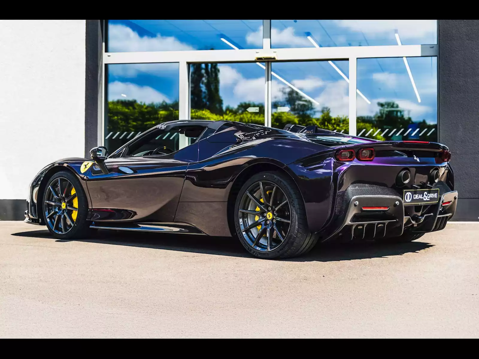 Ferrari SF90 Spider ATELIER°WARRANTY 11/29°VIOLA HK°PPF°IMMAT.FR°RETROFIT - Photo 1