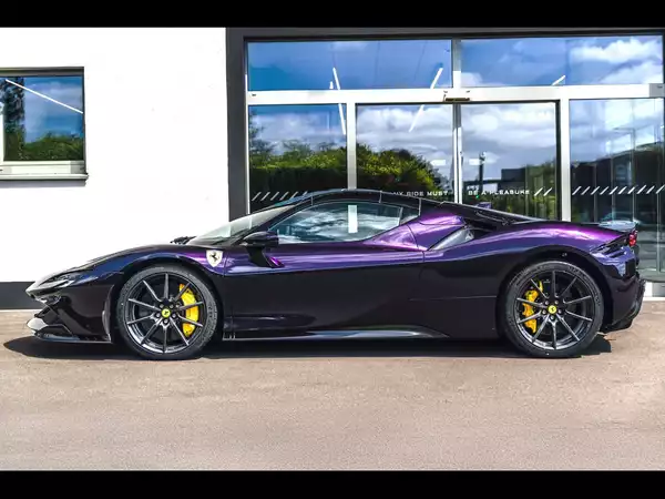 Ferrari SF90 Spider ATELIER°WARRANTY 11/29°VIOLA HK°PPF°IMMAT.FR°RETROFIT - Photo 2