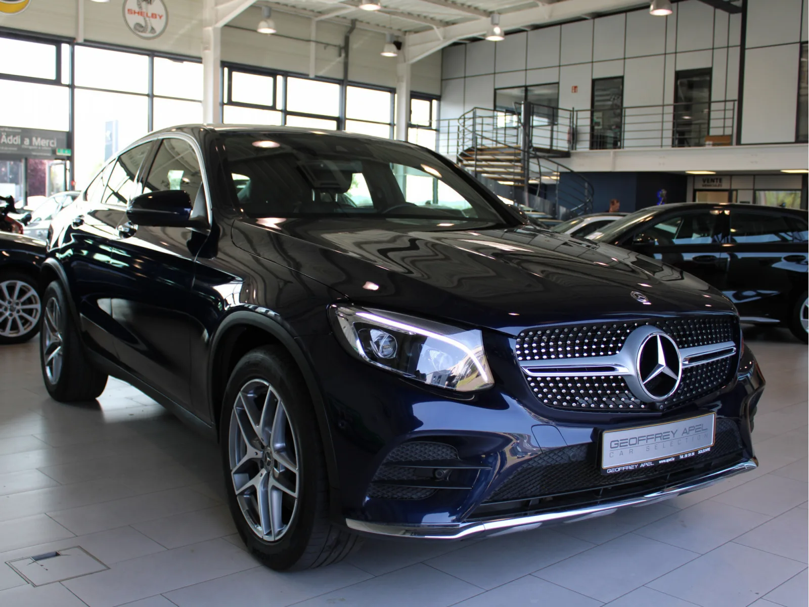 Mercedes-Benz GLC 250 4 MATIC COUPE AMG LINE PANO CUIR NAVI 1 HAND - Photo 1