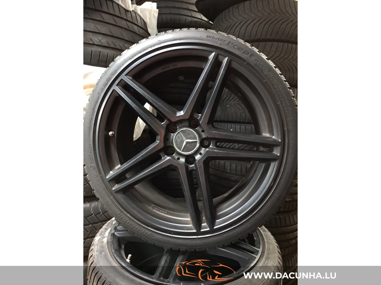Jantes alu + Pneus hiver 19 245/35 R19 - Photo 1