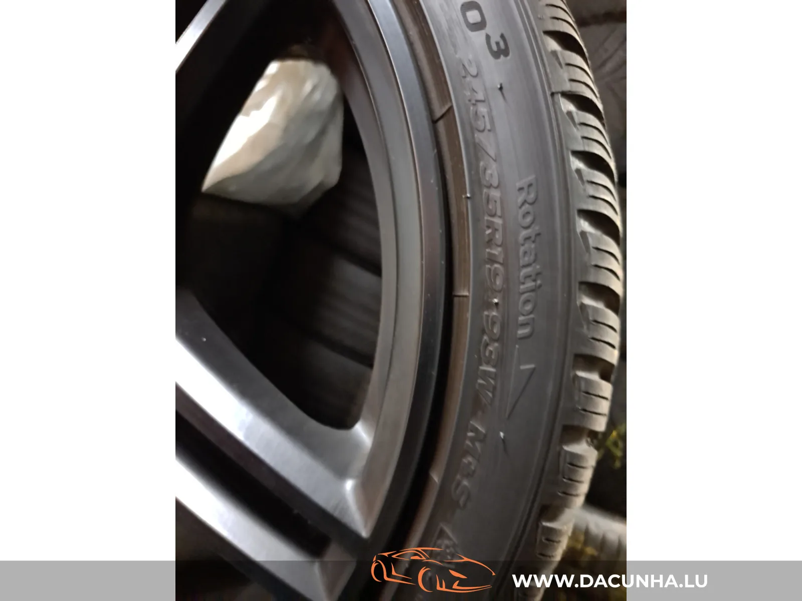 Jantes alu + Pneus hiver 19 245/35 R19 - Photo 1
