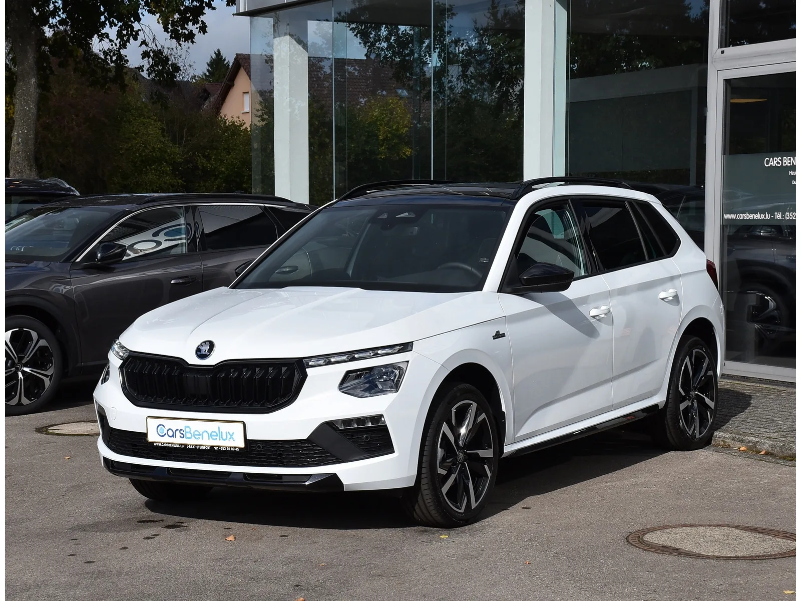 Skoda Kamiq 1.5 TSI Monte Carlo DSG PANO KESSY ATT REMORQUE NEUF - Photo 1