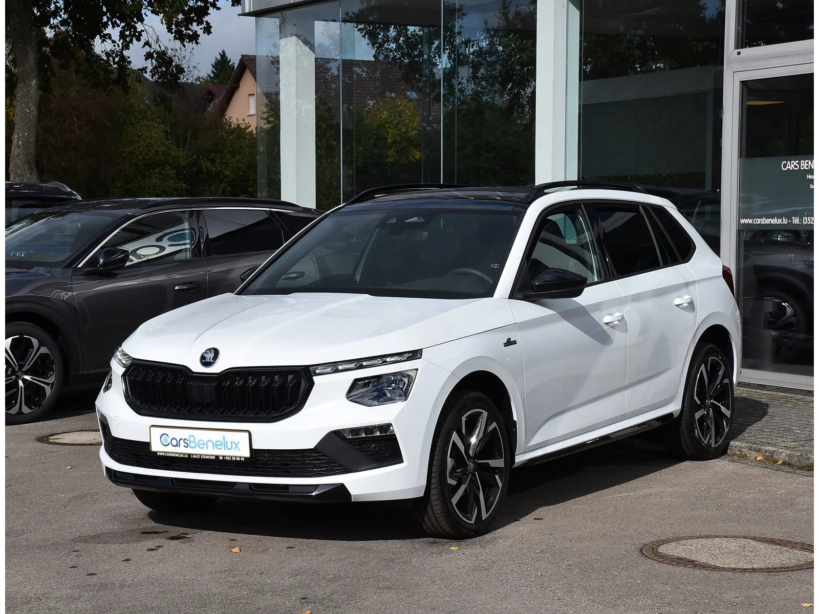 Skoda Kamiq 1.5 TSI Monte Carlo DSG PANO KESSY ATT REMORQUE NEUF - Photo 1