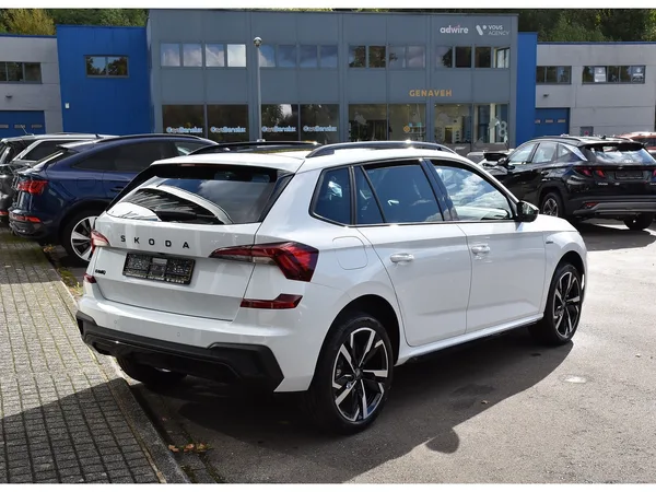 Skoda Kamiq 1.5 TSI Monte Carlo DSG PANO KESSY ATT REMORQUE NEUF - Photo 3