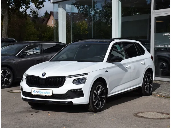 Skoda Kamiq 1.5 TSI Monte Carlo DSG PANO KESSY ATT REMORQUE NEUF - Photo 2