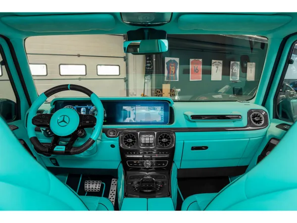 Mercedes-Benz G 63 AMG G800 BRABUS WIDESTAR EDITION ORIGINALE /TIFFANY BLUE - Photo 2