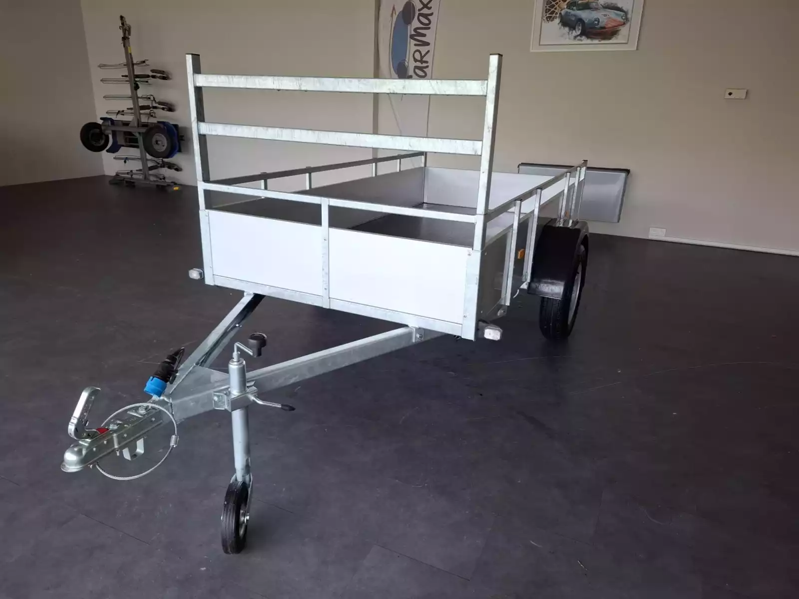 SYMA BEA25.13.75-P Simple essieu Alu - Photo 1