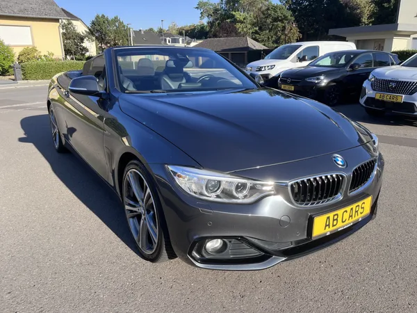 BMW 420 420d Cabrio Sportline 184ps Cuir 19" - Photo 2